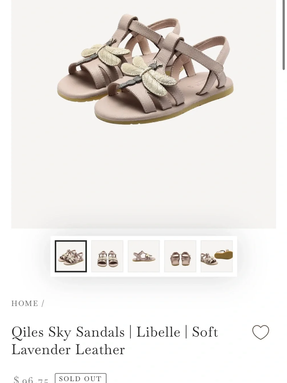 Donsje Qiles Sky Sandals Libelle